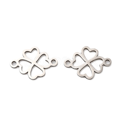 Non-Tarnish 201 Stainless Steel Connector Charm STAS-I199-C01-P-1