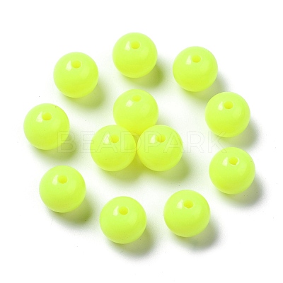 Fluorescent Acrylic Beads MACR-R517-10mm-01-1
