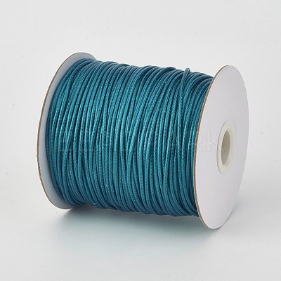Eco-Friendly Korean Waxed Polyester Cord YC-P002-1mm-1110-1