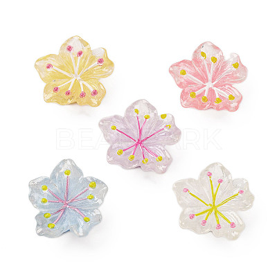 Opaque Resin Cabochons RESI-R455-01E-1