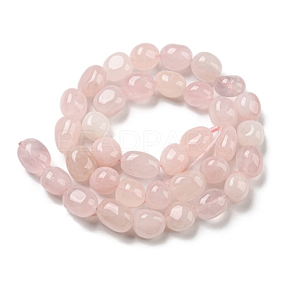 Natural Rose Quartz Beads Strands G-C038-02A-06-1