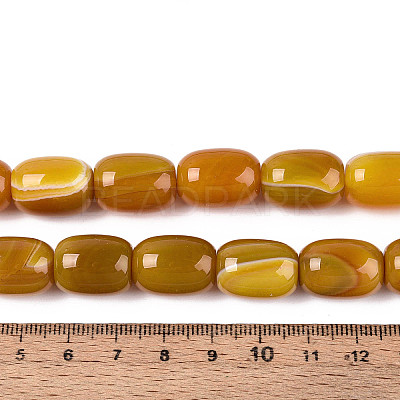 Natural Agate Beads Strands G-N356-02A-06-1