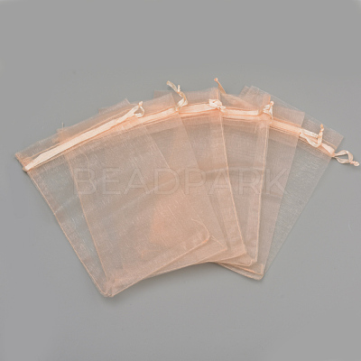 Organza Gift Bags with Drawstring OP-R016-15x20cm-23-1