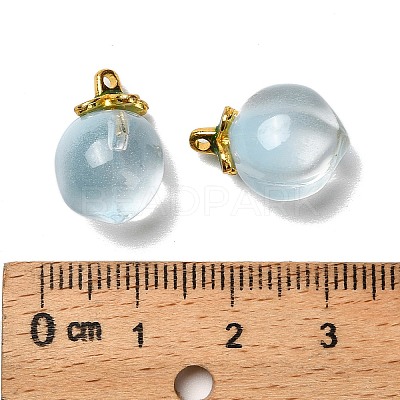Glass Pendants GLAA-P072-05G-09-1