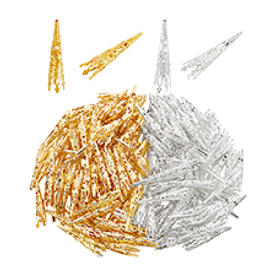 200Pcs 2 Colors Iron Bead Cones FIND-PH0023-37-1