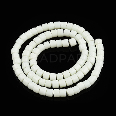 Opaque Solid Glass Bead Strands GLAA-N047-09-F01-1