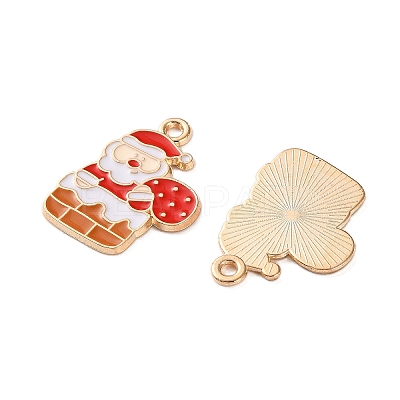 Alloy Enamel Pendants X1-ENAM-I061-01KCG-16-1