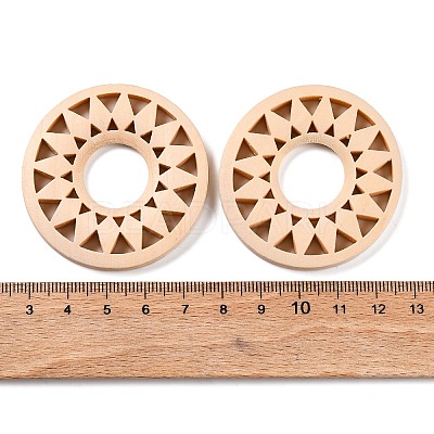 Wood Crystal Ball Display Bases WOOD-A023-01B-1