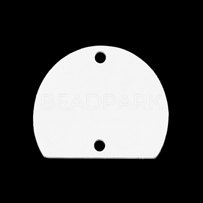 Tarnish Resistant 201 Stainless Steel Link Connectors STAS-S105-LA387-1-1