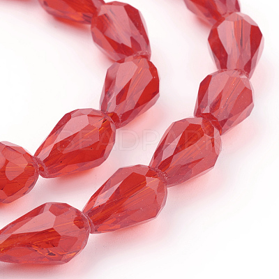 Glass Beads Strands X-GLAA-R024-15x10mm-14-1