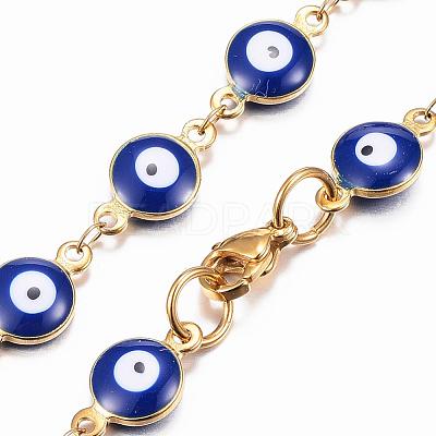 304 Stainless Steel Jewelry Sets SJEW-H086-03G-1