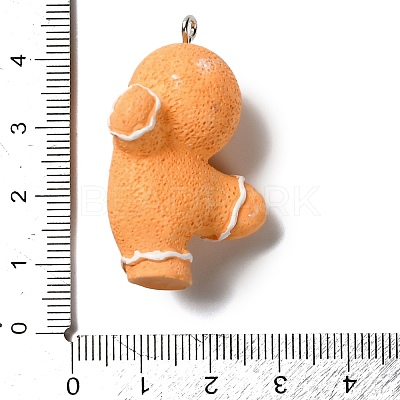 Christmas Theme Opaque Resin Pendants RESI-I336-01P-05-1