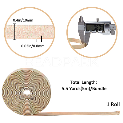 4.6~5M Laser Flat Imitation Leather Cord LC-GF0001-06B-01-1