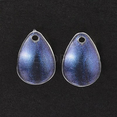 Transparent Acrylic Pendants OACR-P007-38-1