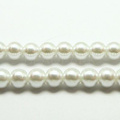Fashion Glass Pearl Beaded Necklaces NJEW-D061-8mm-3-1