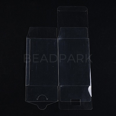 Rectangle Transparent Plastic PVC Box Gift Packaging CON-F013-01I-1