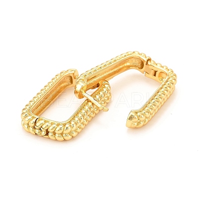 Brass Hoop Earrings LS-EJEW-F273-02B-G-1