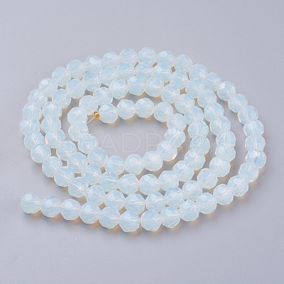 Opalite Beads Strands X-EGLA-J042-6mm-31-1