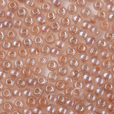 6/0 Imitation Jade Glass Seed Beads X1-SEED-N004-006-04-1