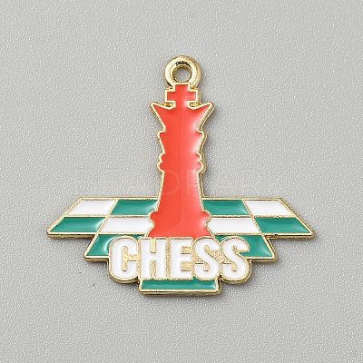 Alloy Enamel Pendants ENAM-WH20012-02G-13-1