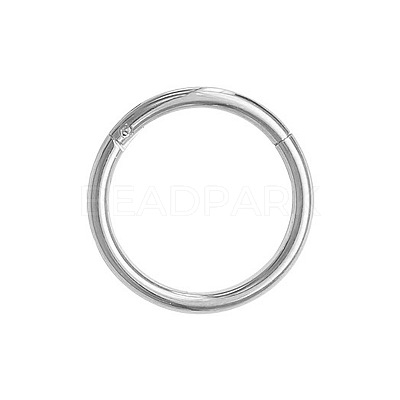 316L Surgical Stainless Steel Hoop Cartilage Earrings WGB51CA-29-1