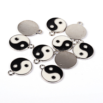 Zinc Alloy Enamel Pendants ENAM-24D-1