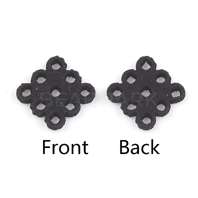 PU Leather Fabric Beads LS-FIND-T020-070-1