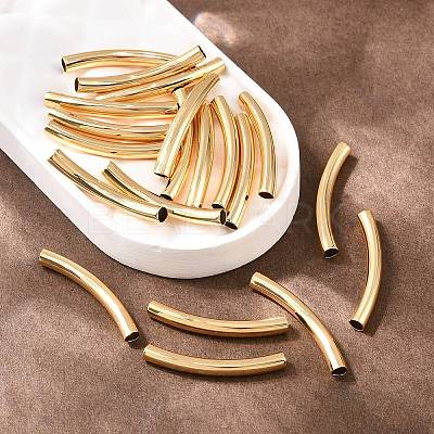 SHEGRACE Brass Tube Beads XGRPCP014-255G-1