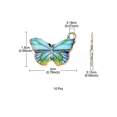 Printed Alloy Pendants FIND-YW0001-69F-1