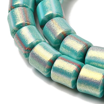 Polymer Clay Beads Strands CLAY-H006-04M-1