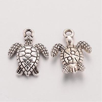 Tibetan Style Zinc Alloy Charms TIBEP-S287-38-1