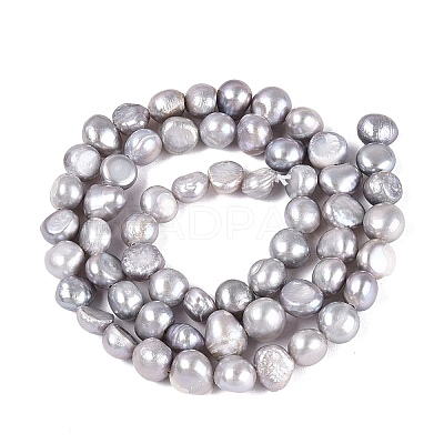 Natural Cultured Freshwater Pearl Beads Strands PEAR-N014-06C-01-1
