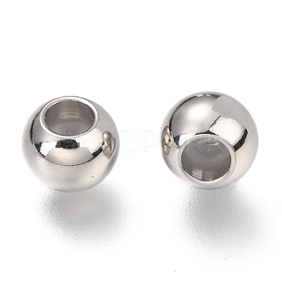201 Stainless Steel Beads STAS-F145-06P-E-1