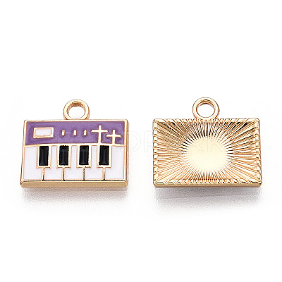 Eco-Friendly Zinc Alloy Charms X-FIND-N048-59-NR-1