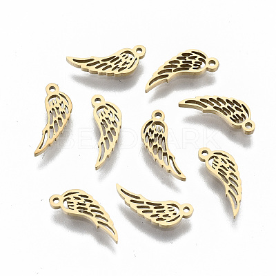 304 Stainless Steel Charms STAS-S116-078G-1