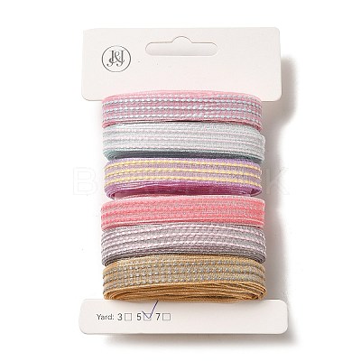 Polyester and Nylon Ribbon Sets DIY-Z029-01G-1