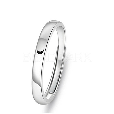 Moon Alloy Adjustable Finger Rings FS-WGBB794-04-1