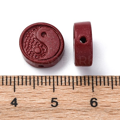 Synthetic Cinnabar Beads PW-WG87FA3-01-1