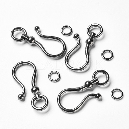 Tibetan Style S Hook Clasps K0921051-1