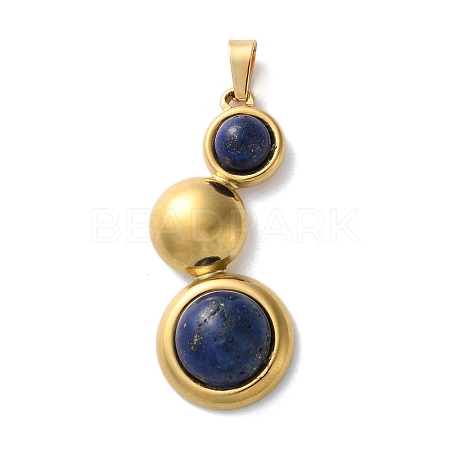 Natural Lapis Lazuli Pendants STAS-C120-12G-04-1