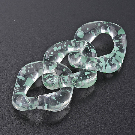 Transparent Acrylic Linking Rings OACR-N009-016A-11-1