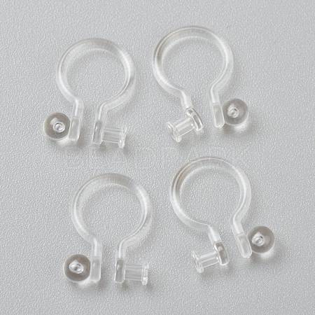 Plastic Clip-on Earring Findings KY-P001-10E-1
