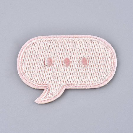 Computerized Embroidery Cloth Iron on/Sew on Patches DIY-L031-071C-1