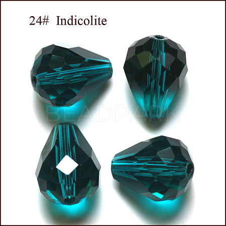 Imitation Austrian Crystal Beads LS-SWAR-F062-8x6mm-24-1