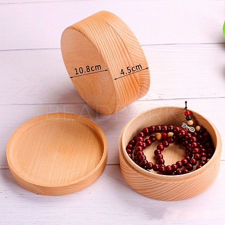 Round Wood Ring Box PW-WG90837-05-1