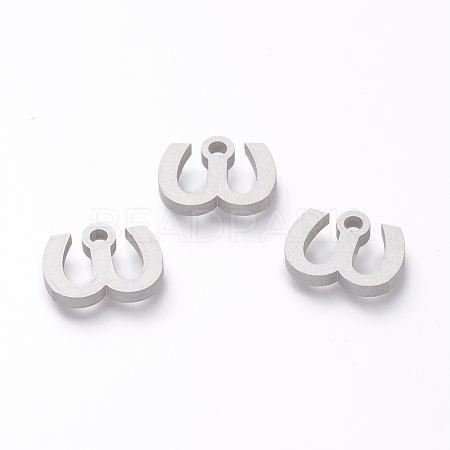 Tarnish Resistant 304 Stainless Steel Pendants STAS-A045-19P-1