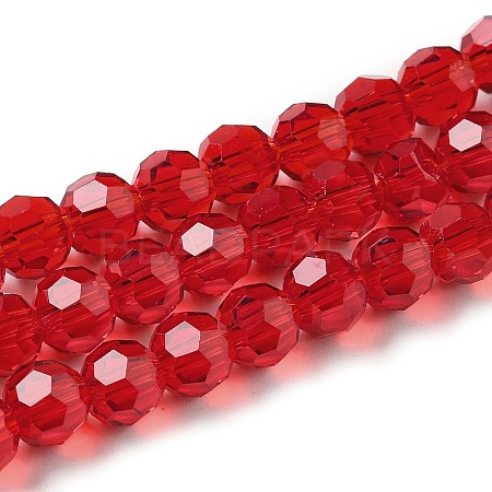 Transparent Glass Beads X-EGLA-A035-T6mm-D07-1