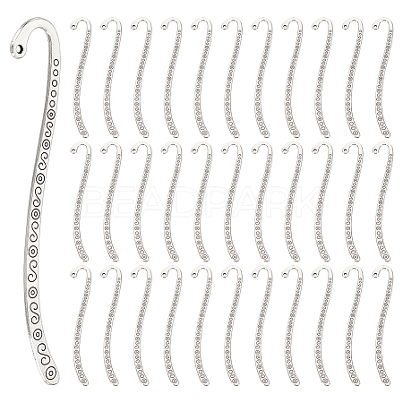 40Pcs Tibetan Style Alloy Bookmarks FIND-ME0002-21-1