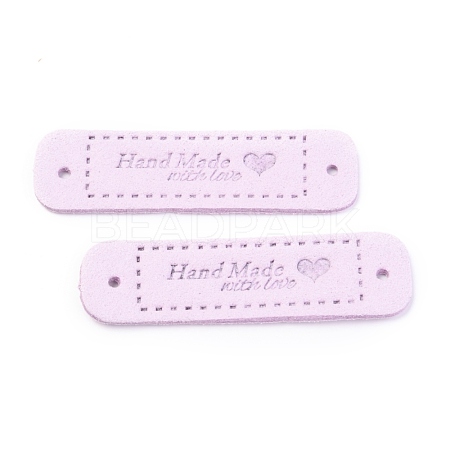 PU Leather Label Tags DIY-H131-A06-1