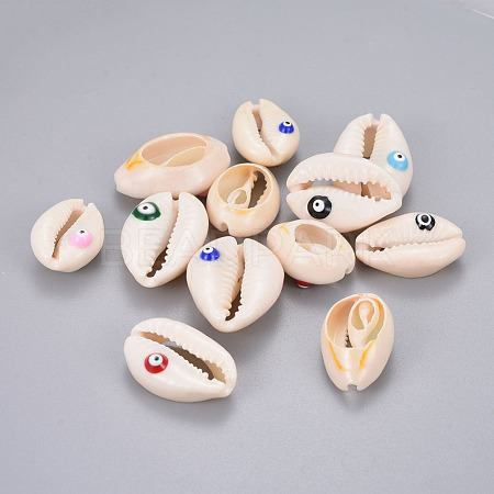 Cowrie Shell Beads SHEL-L008-01-1